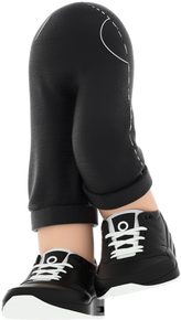 3D People Sports Body Pants